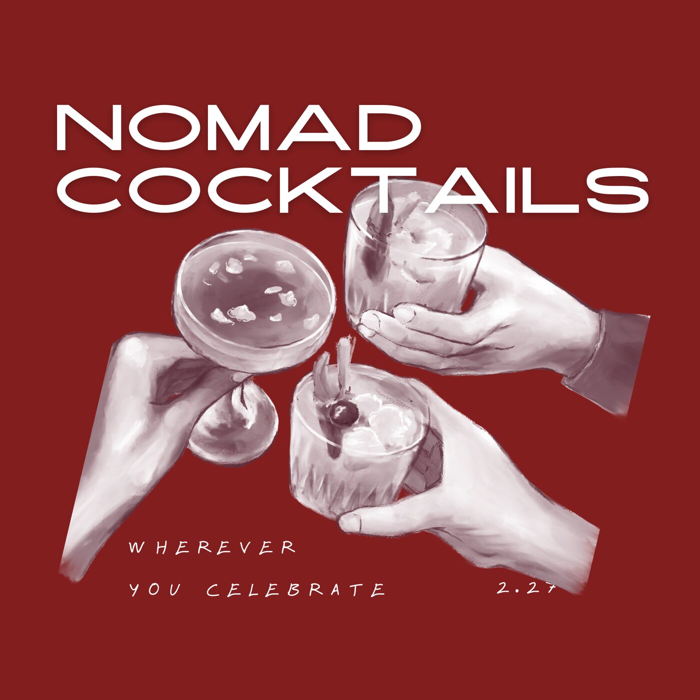 Logo NOMAD Cocktails — Wherever you celebrate